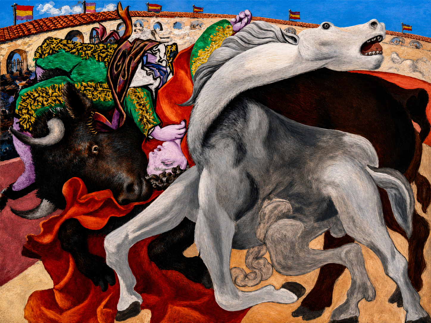 Bullfight, Pablo Picasso, 1934